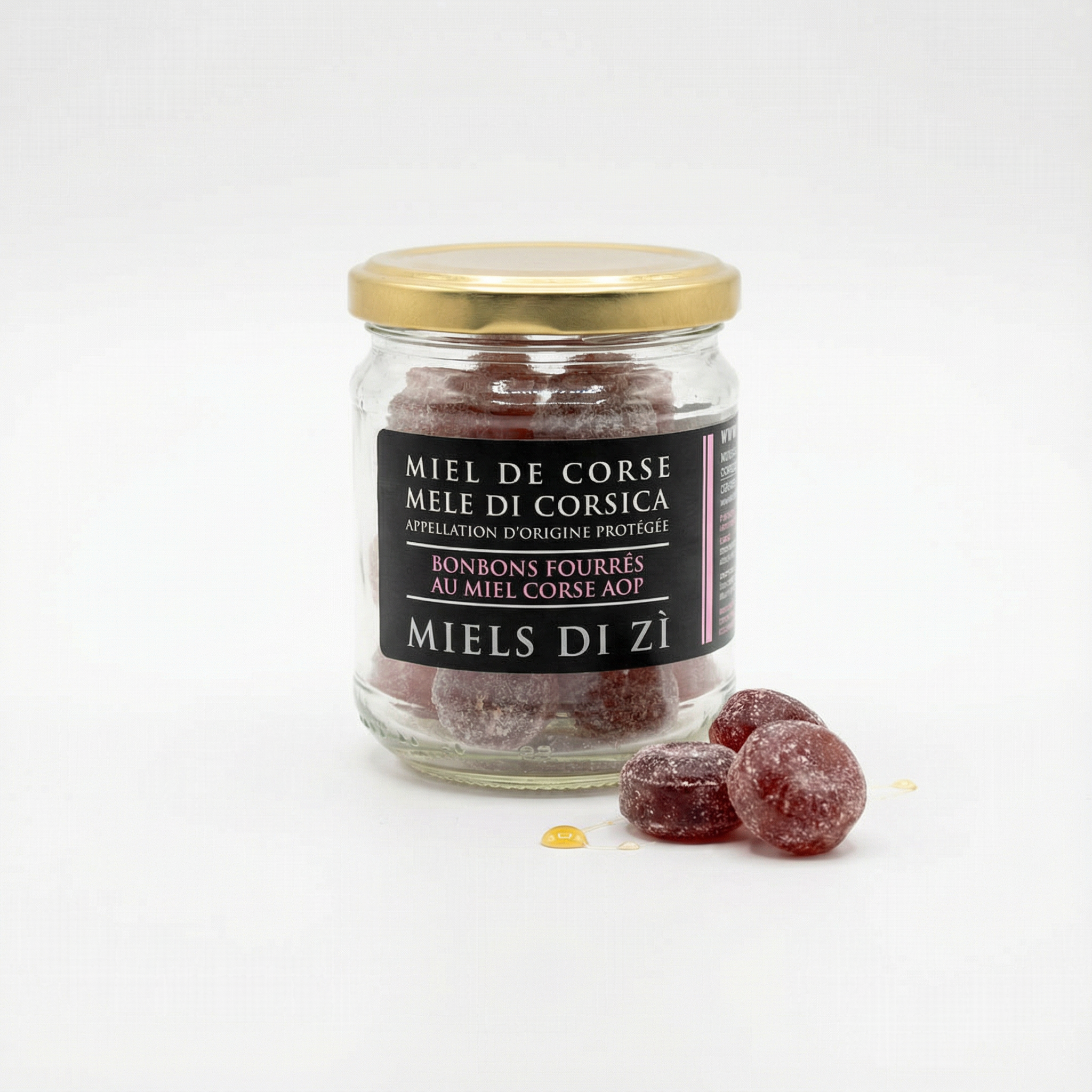 Bonbons fourrés au miel