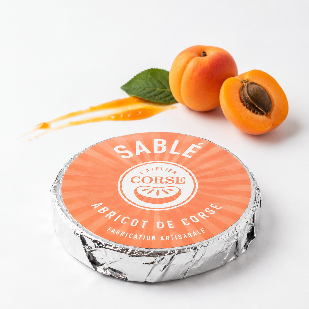 Le sablé à l'abricot de Corse