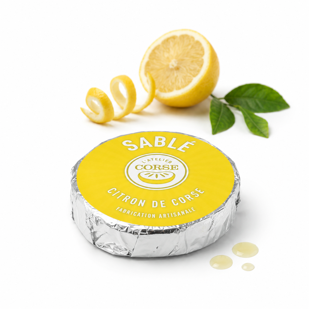 Le sablé au citron de Corse