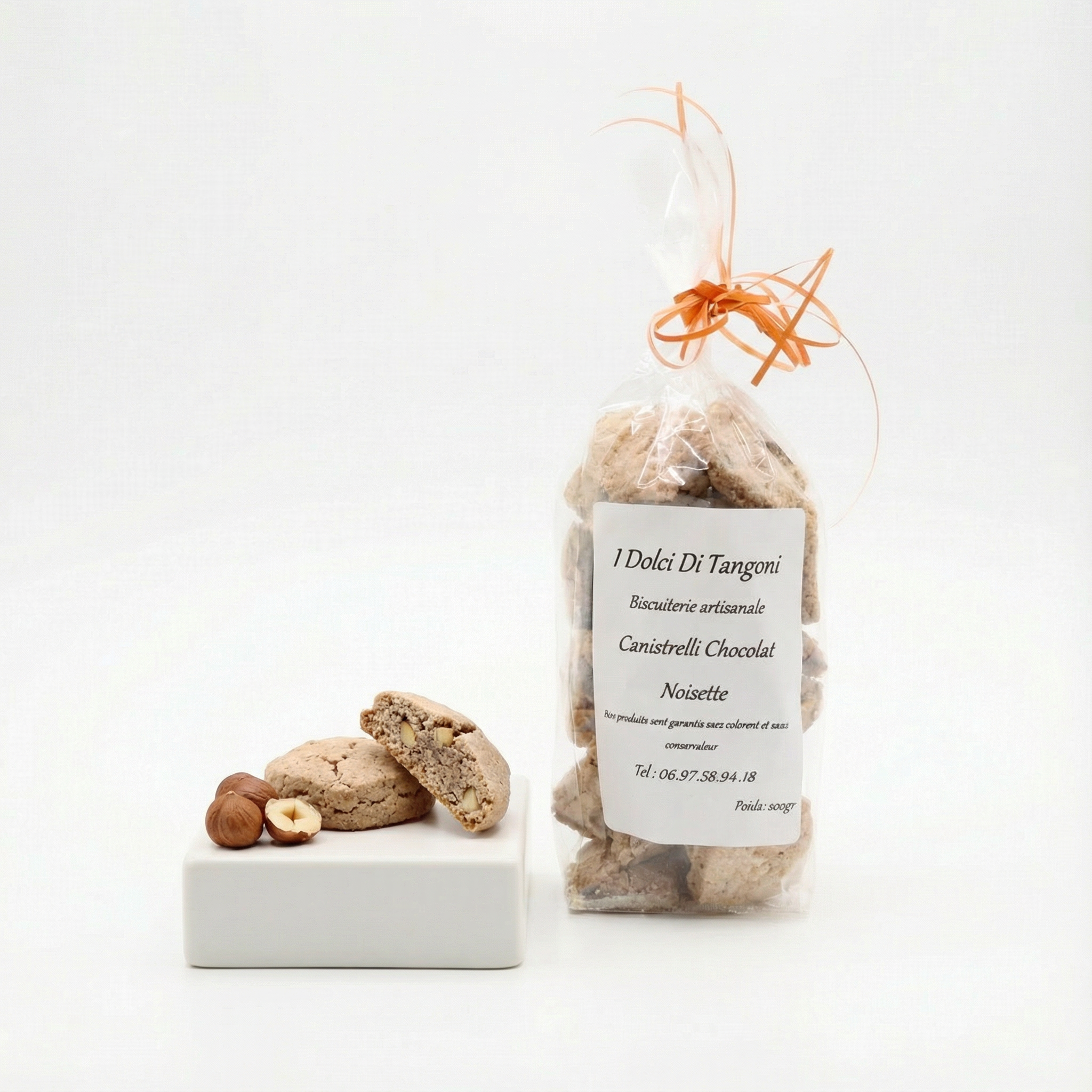 Canistrelli Chocolat-Noisette