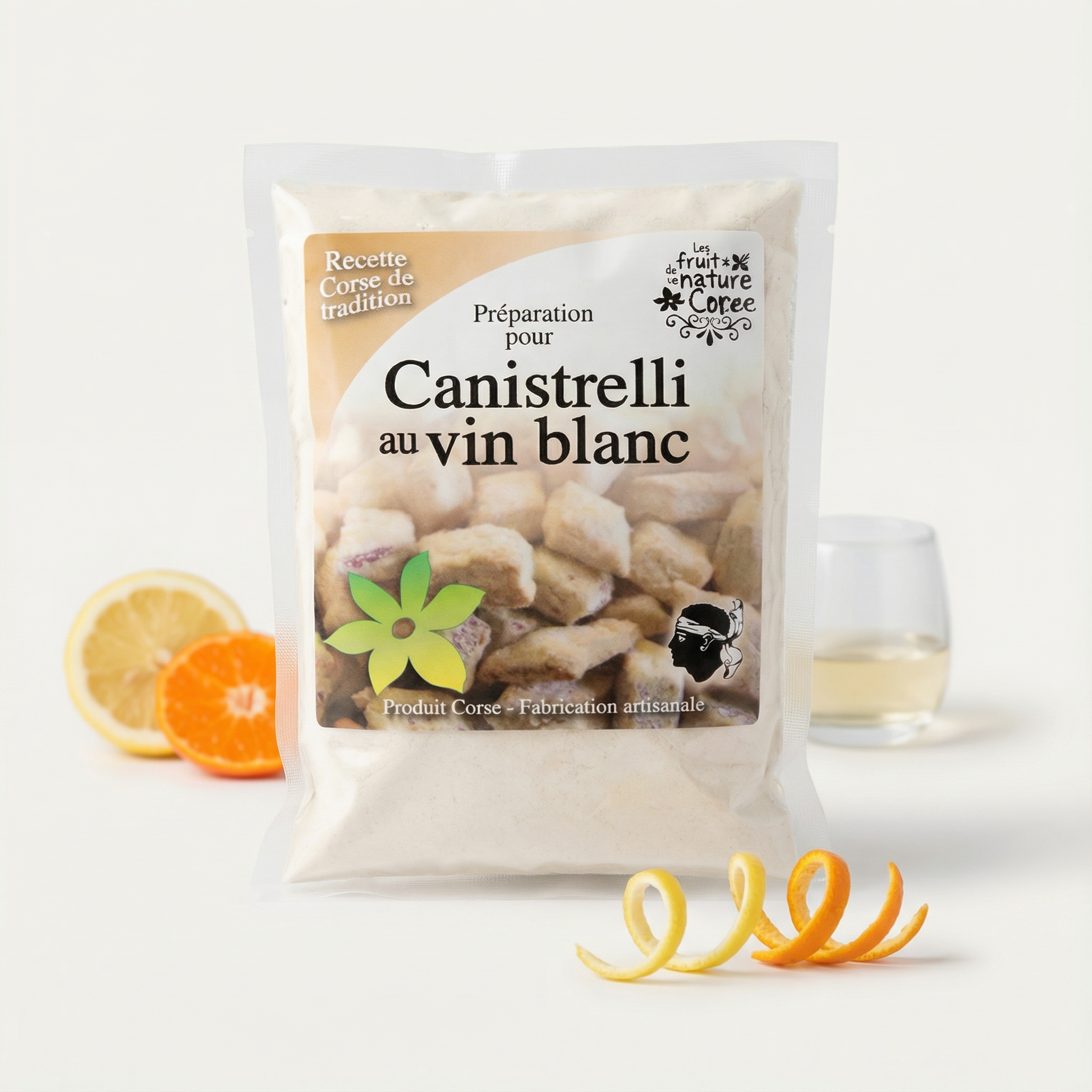 Préparation Canistrelli au vin blanc